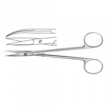 Joseph Dissecting Scissor / Opreating Scissor Curved Stainless Steel, 15 cm - 6"